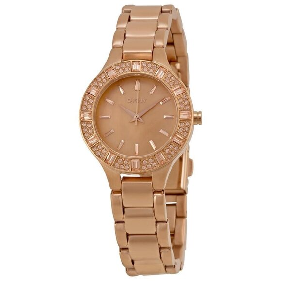 FX04060B NWT DKNY Fashion Ladies Quartz Steel Authentic Watch - Picture 1 of 4